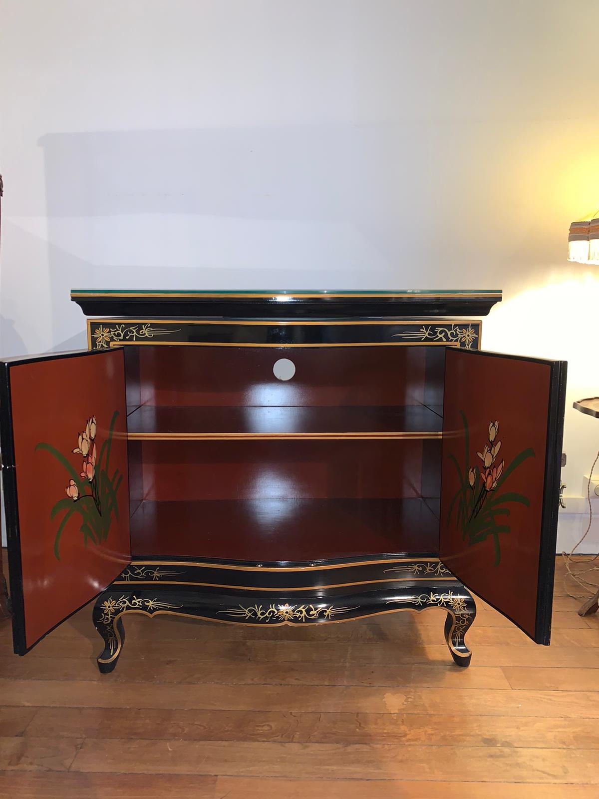 Meuble tv chinois avec plateau tournant