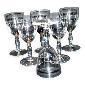 lot de 6 verres à pied