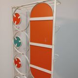 Wall-mounted locker room, 70'S