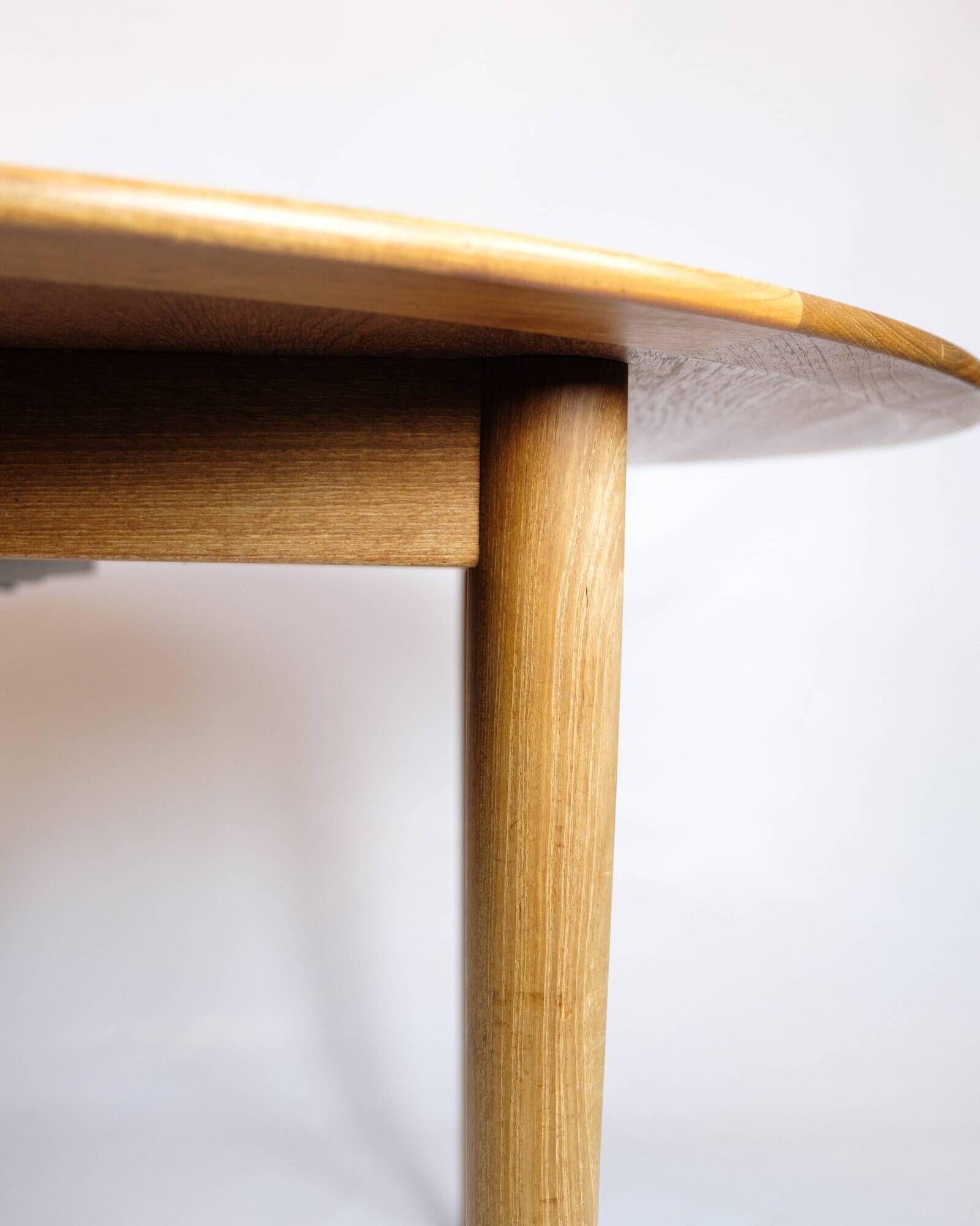 Table à manger ronde avec rallonges - Teck - Grete Jalk - P. Jeppesen - Années 1960