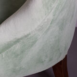 Toad silk velvet armchair