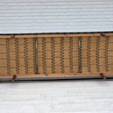 1970s, Danish daybed, furniture wool, solid teak wood, original condition.