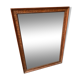 Miroir XIX/XX finition rouge