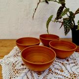 Set of 4 bowls Arcopal model Volcano