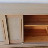 Scandinavian woden long sideboard.