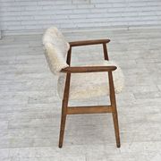 1960s, Danish design by Erik Kirkegaard, model 43, genuine sheepskin.