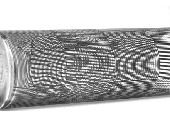 Vintage Vase • Kinetic Glass • Op Art • Sydney Cash • MoMA • 1995