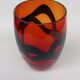 Glass vase by Livio Seguso. Murano, 70s.