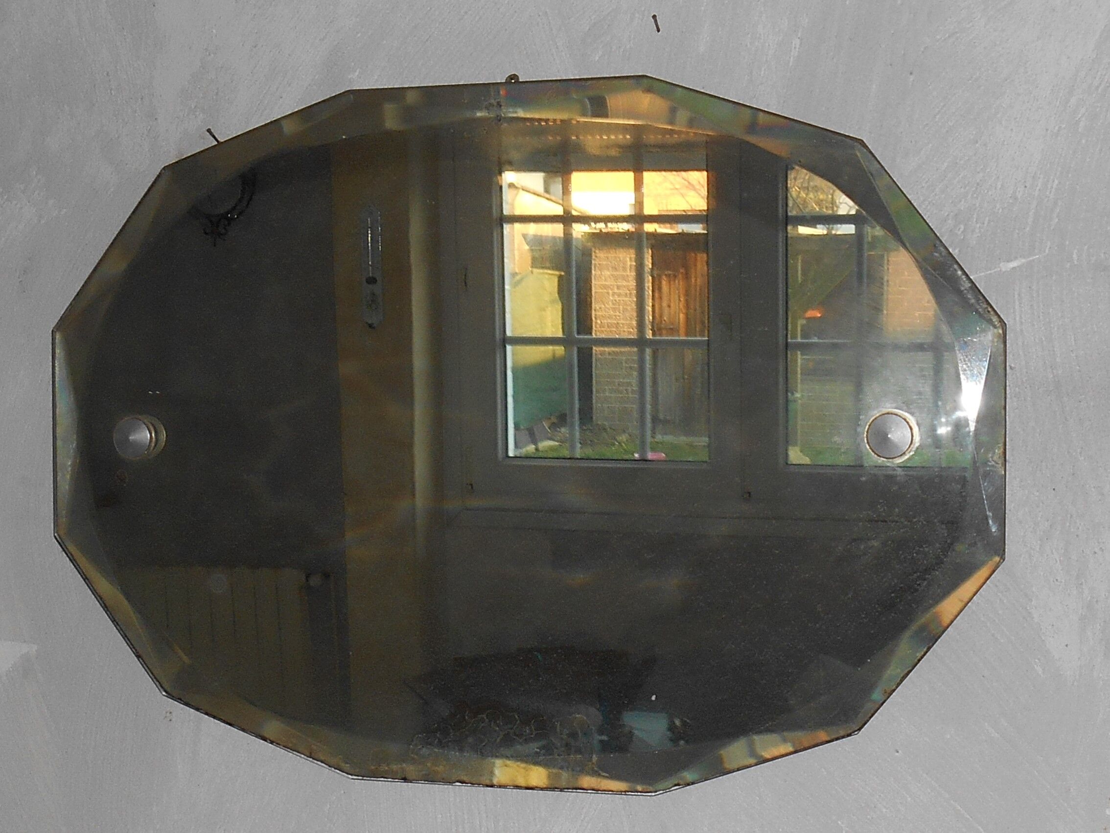 Beveled mirror 51x36 cm