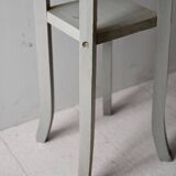 Vintage Swedish Painted Wood Pedestal