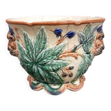 19th-century earthenware cachepot