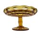 Cake bowl on stand from Ząbkowice Glassworks, 1970s