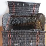 Braid wicker basket