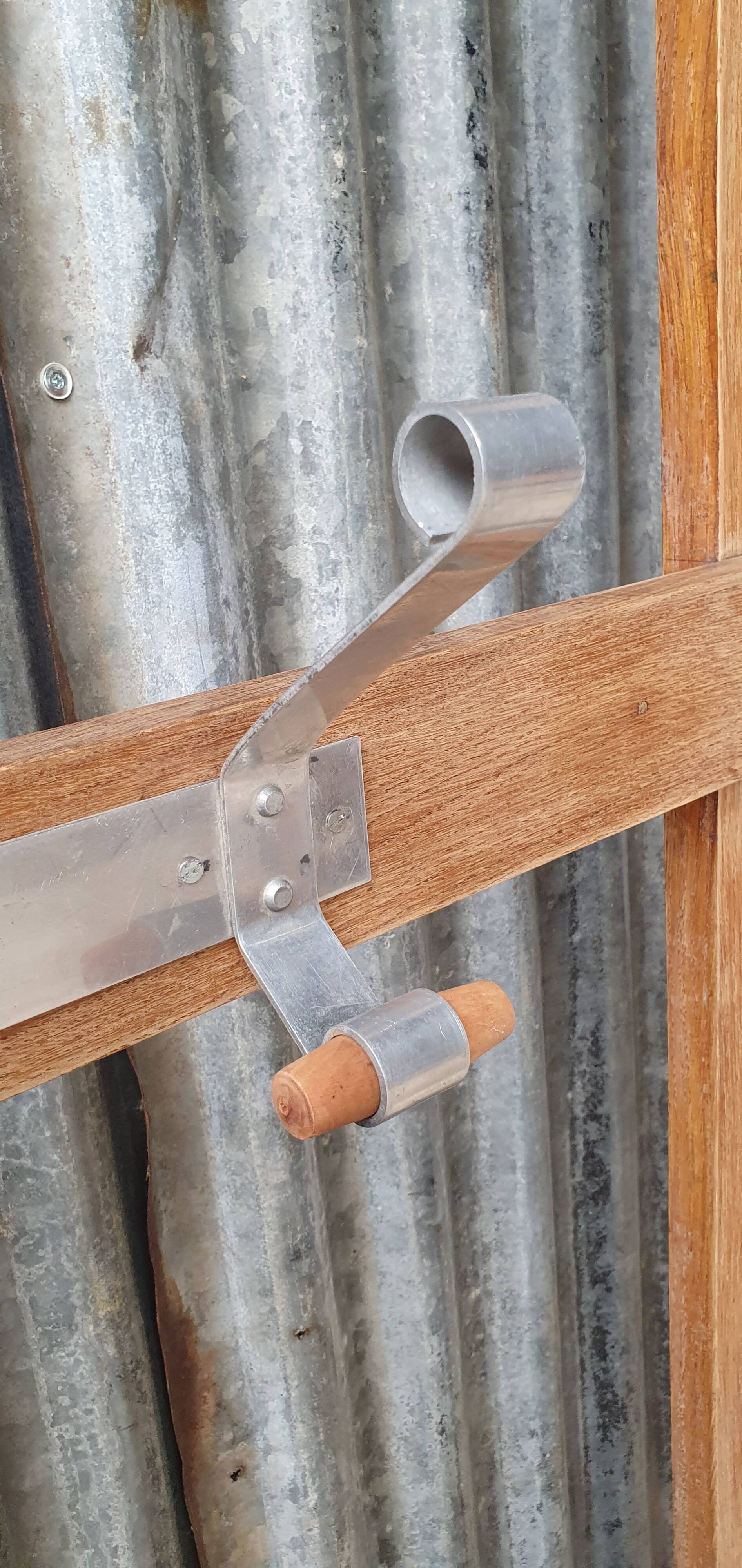 Vintage bistro wall coat rack