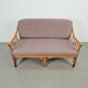 Organic Modern Bamboo and Rattan Loveseat from McGuire, 1970s