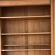 Large wooden library, large dressing room