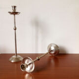 Pair of silver candlesticks