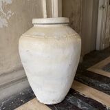 Beige Indian terracotta jar