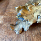 Late 19th century spelter candle holder