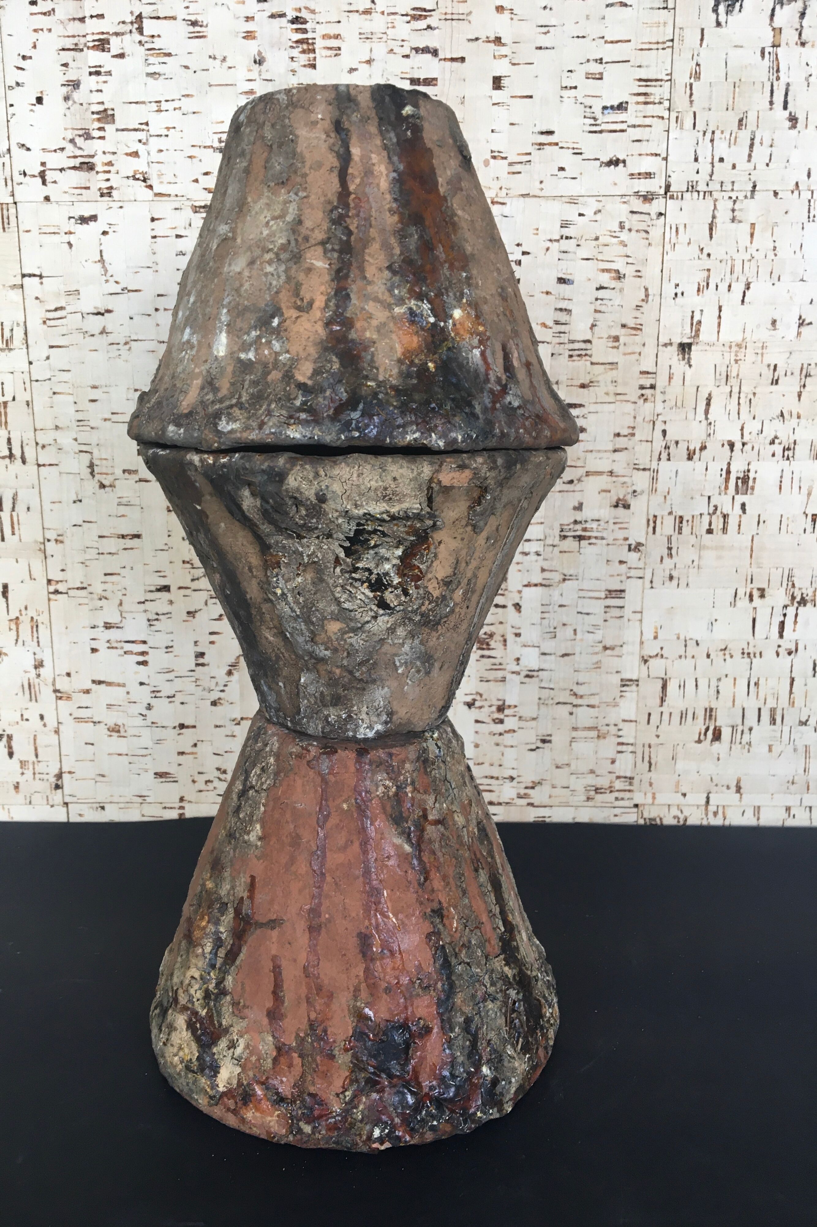 Terracotta resin pot