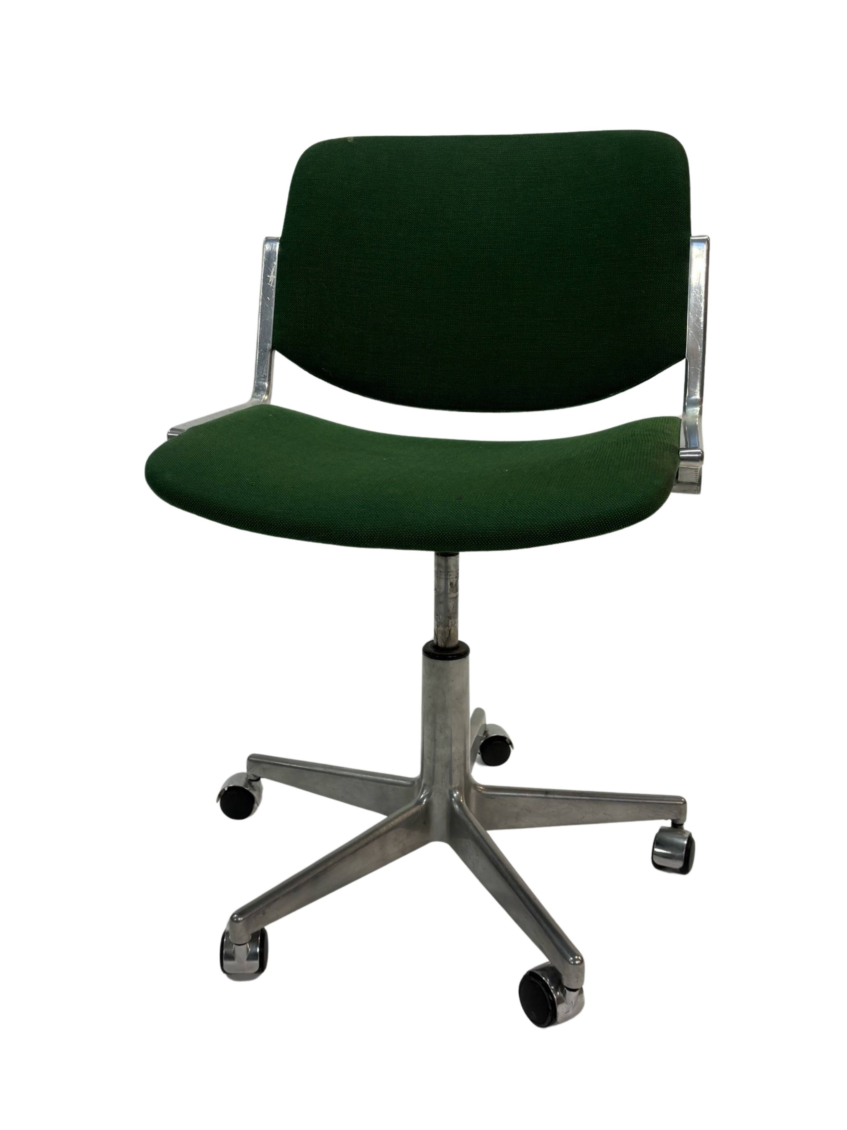 Vintage DSC 106 office chair by Giancarlo Piretti for Castelli, 1960s