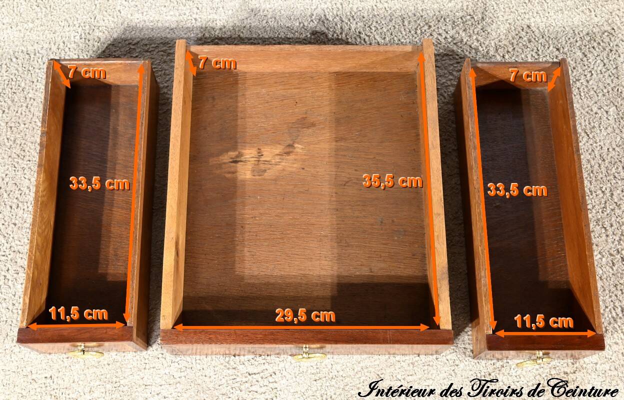 Small Bonheur du Jour Mahogany Desk, Louis XVI / Directory style – Early 20th century