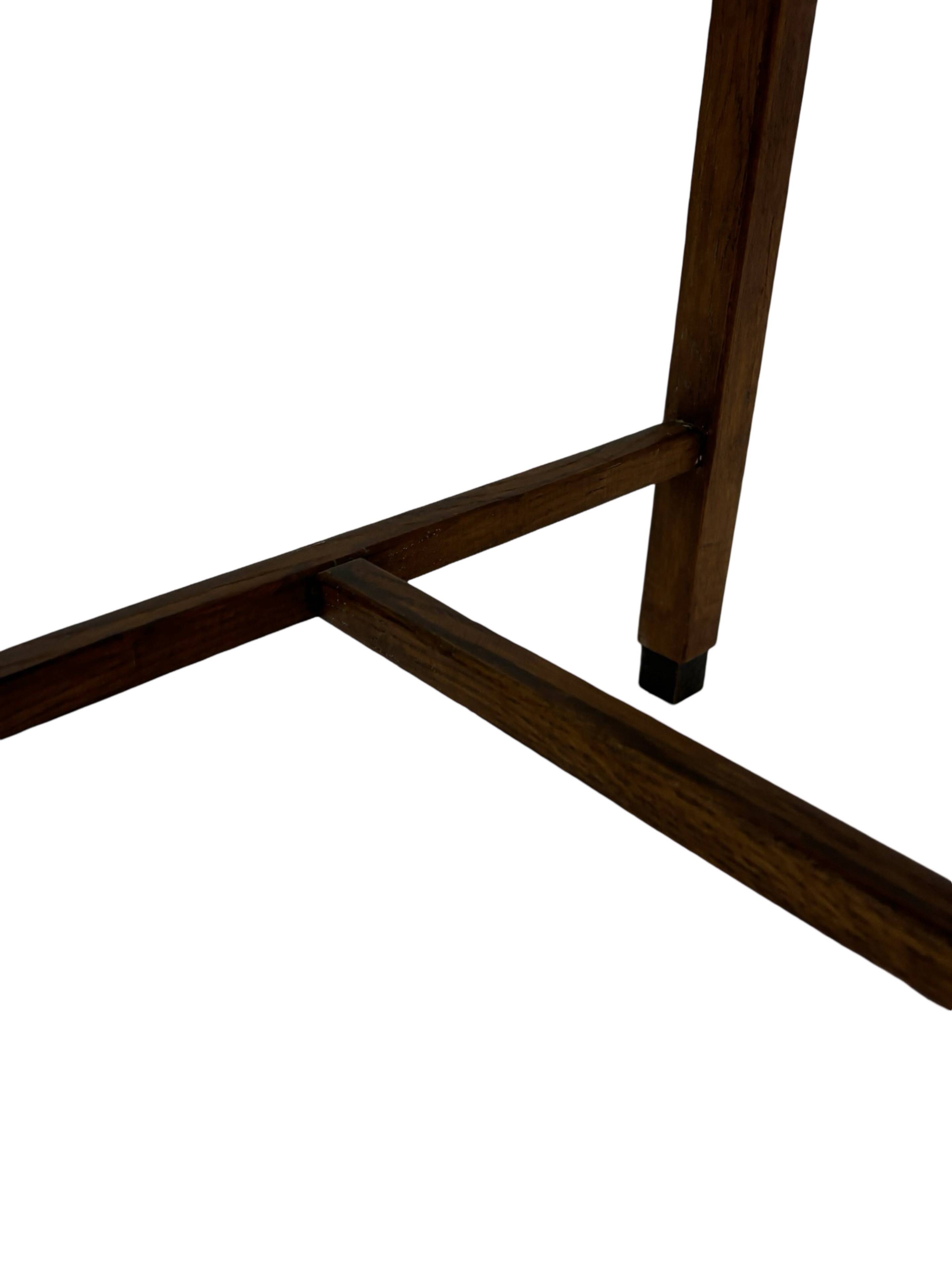 Art Deco Amsterdam School side table minimalist Design