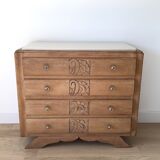 Art Deco chest of drawers