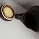 Ceramic pot leather pitcher A. Porta Cuoio Artisto Milano