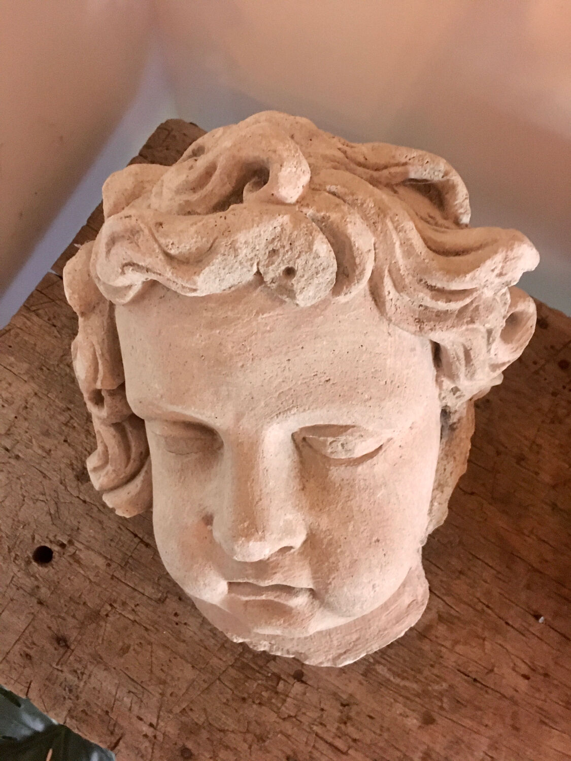 Plaster head