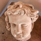 Plaster head
