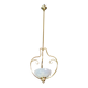 Rare et élégante suspension en verre de Murano Venini Reticello, années 1950