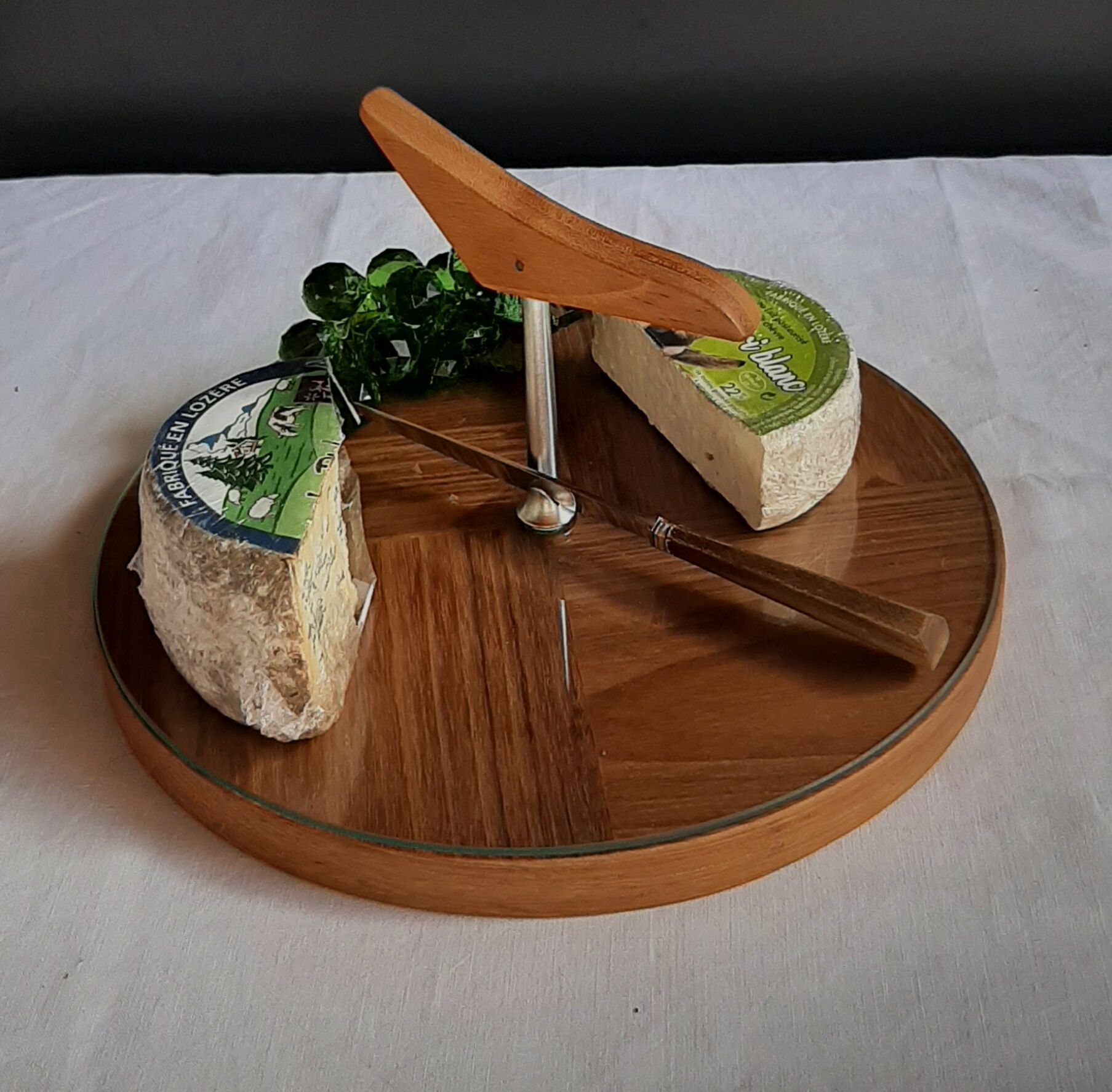 Teak cheese board