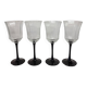 Vintage White Wine Glasses, 1970s