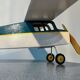 Wooden airplane, vintage toy, 70s