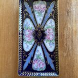 Decorative dish in Limoges earthenware