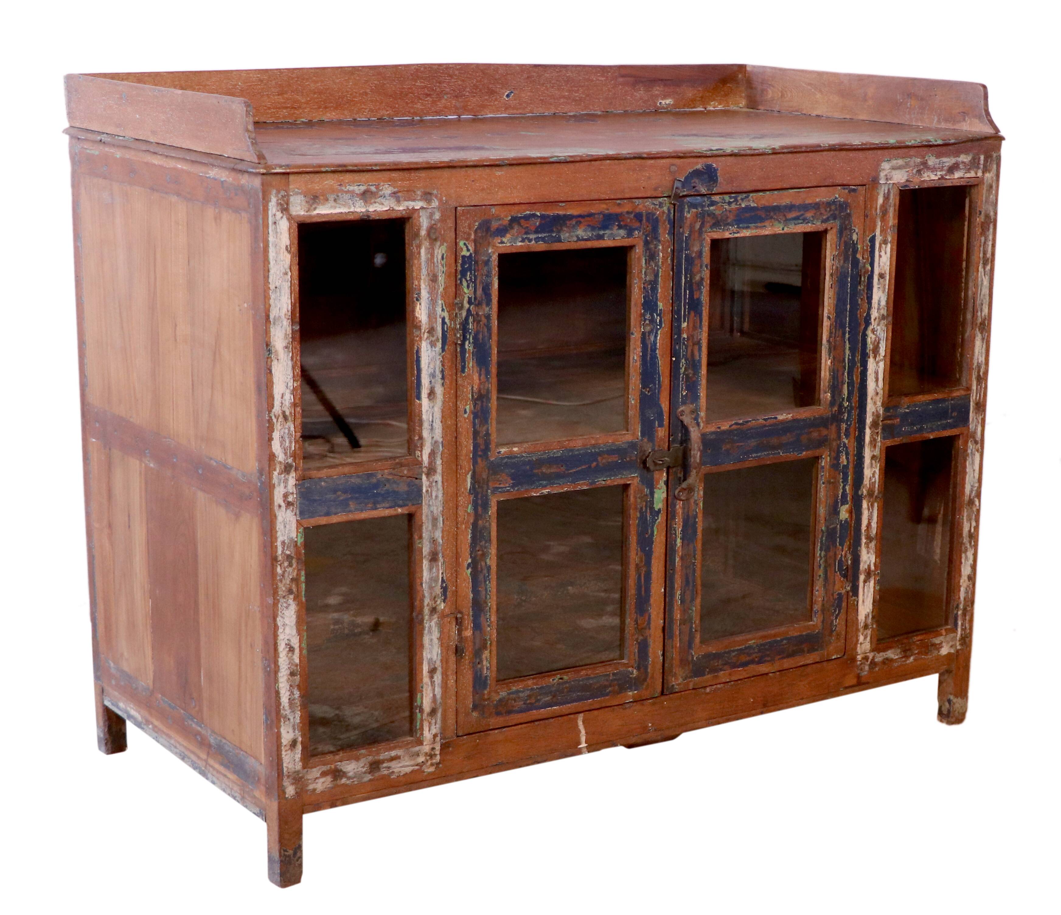 Old burmese teak sideboard teak