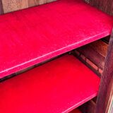 Parisian wardrobe, glass door