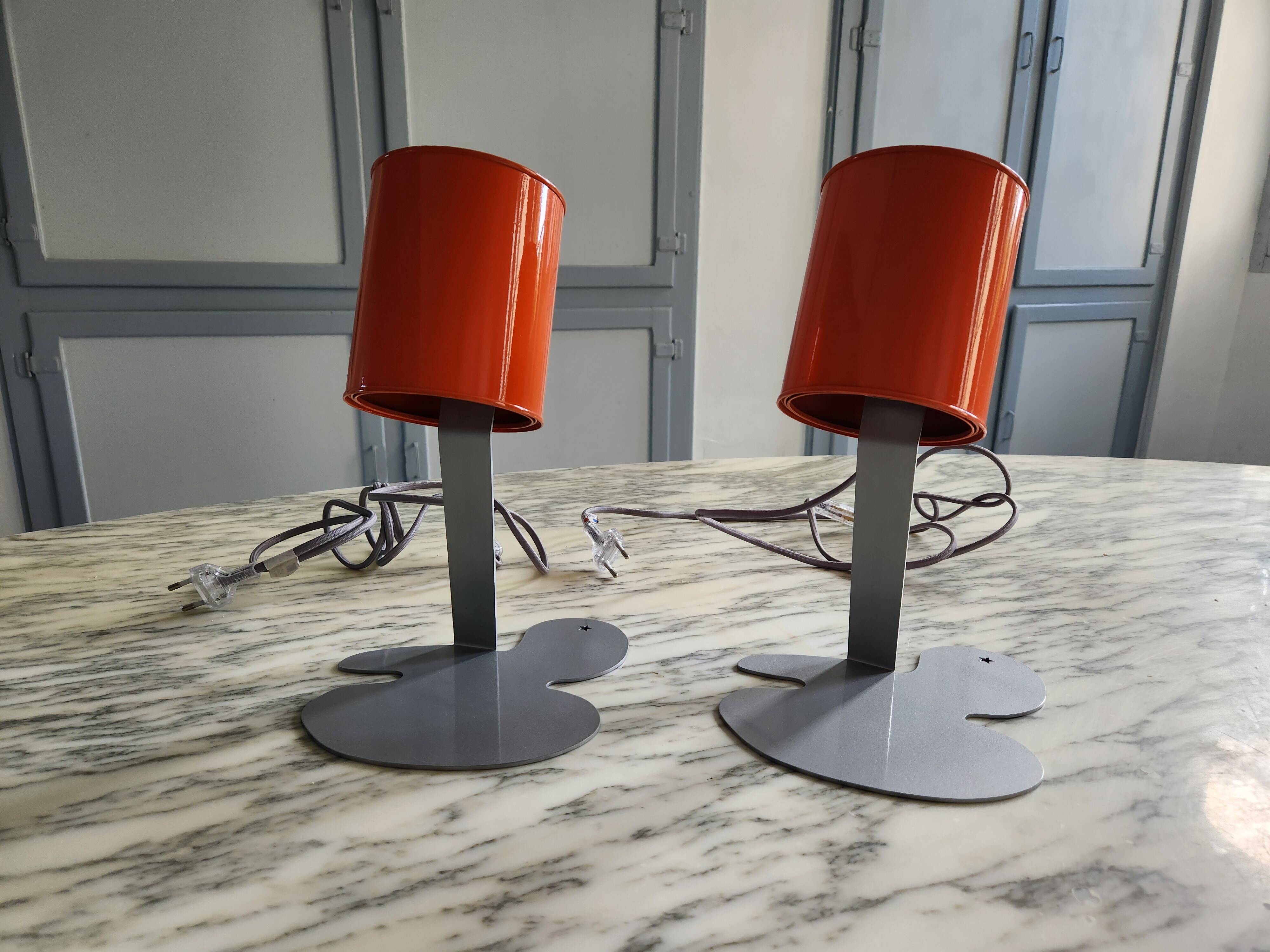 Oops! lamp pair by Nathalie Be