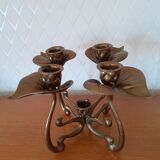 Art Nouveau 5-light candlestick