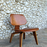 LCW Lounge Chair Walnut by Charles and Ray Eames for Evans / Herman Miller, 1948-49