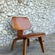 LCW Lounge Chair Walnut by Charles and Ray Eames for Evans / Herman Miller, 1948-49