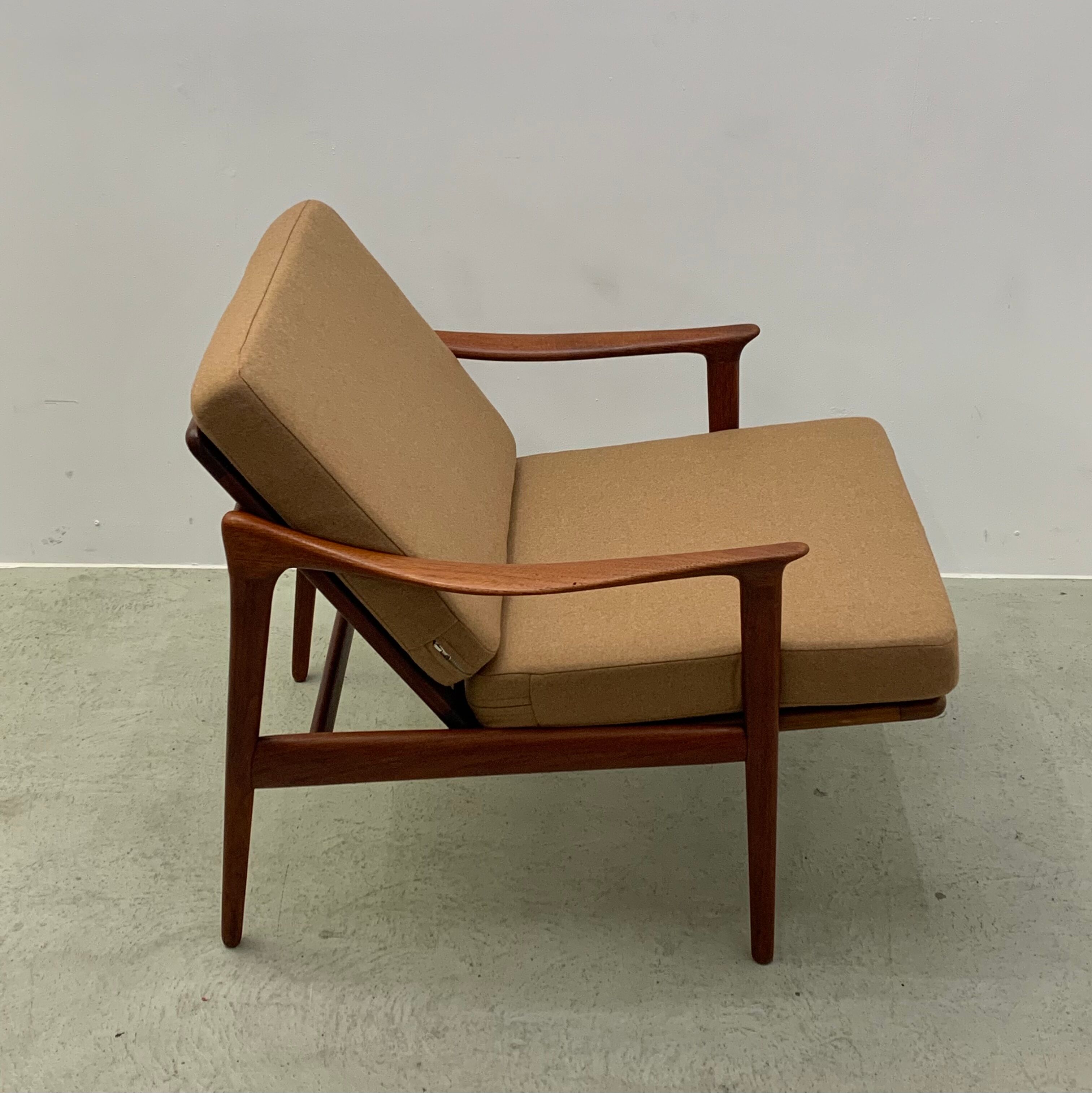 Teak Easy Chair by Fredrik A. Kayser  for Vatne Mobler 60s