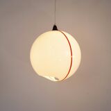 Space Age hanging lamp in plastic, Italy, 1970s