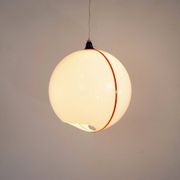 Space Age hanging lamp in plastic, Italy, 1970s