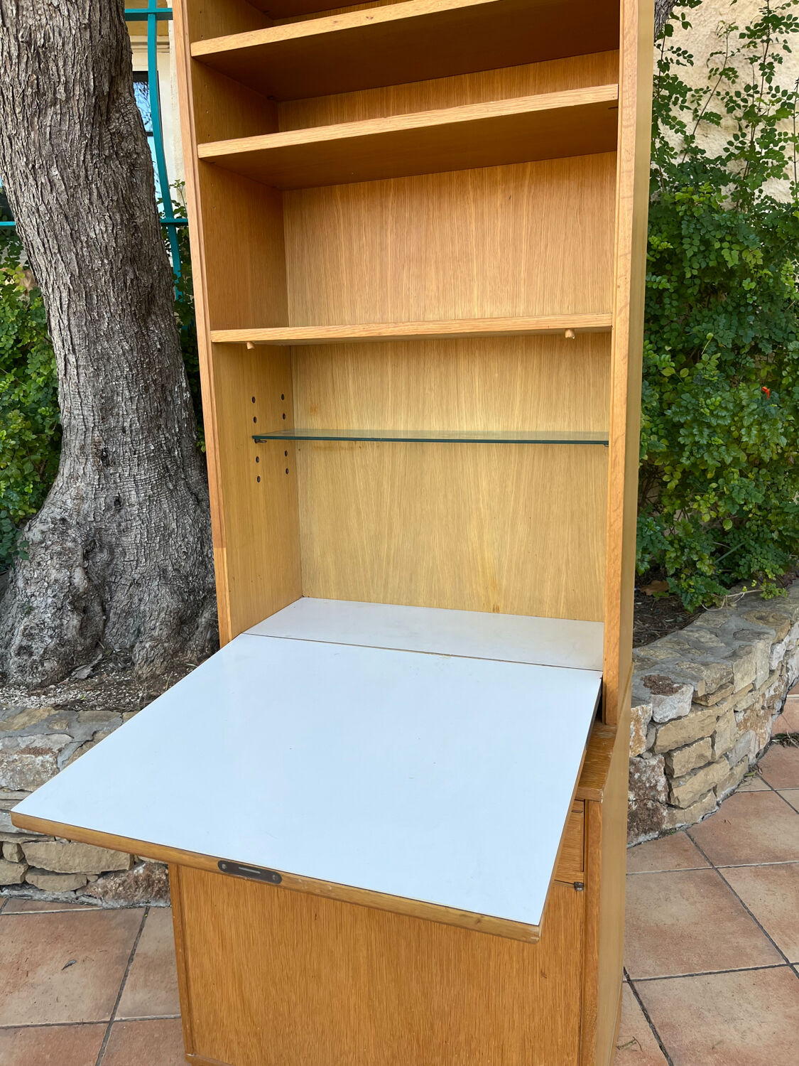 Swedish oak bar cabinet from the 60s-70s.