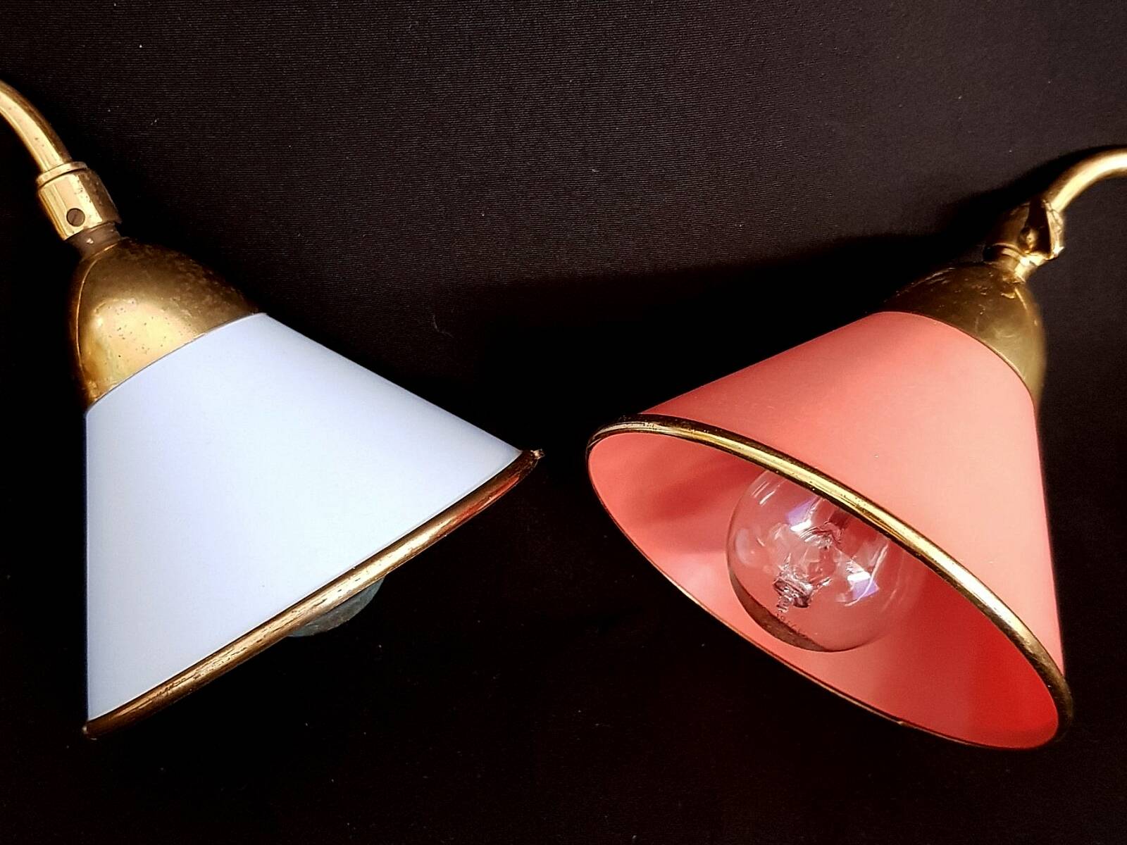 Italian wall lights from the 50s