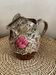 Pitcher Vallauris rose decoration