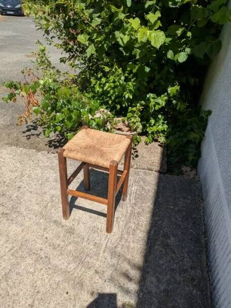 Straw stool