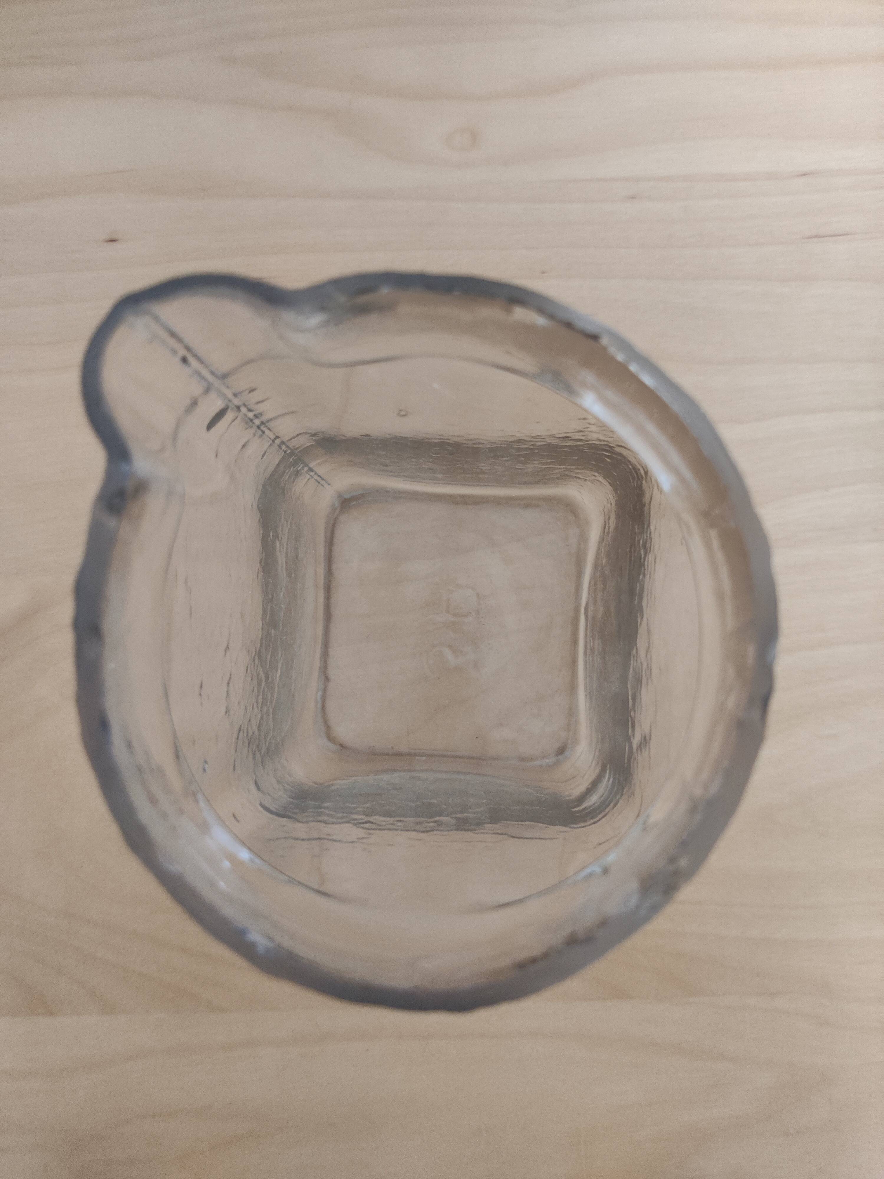 Vase, old jar in blown glass